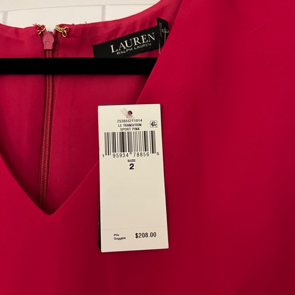 Ralph Lauren fuschia dress - Picture 2 of 5